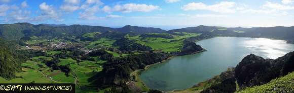 lagoa do furnas panorama